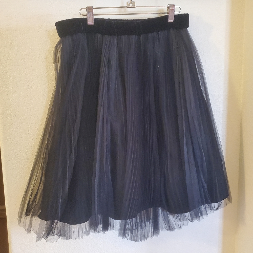 Black Tull skirt